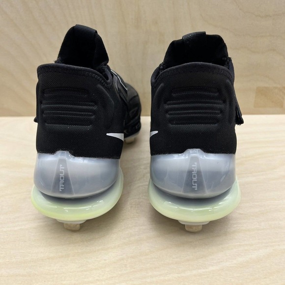 Nike Force Air Zoom Elite Trout 8 Metal Baseball Cleats Black CZ5913-010 Size 9 - Picture 4 of 8